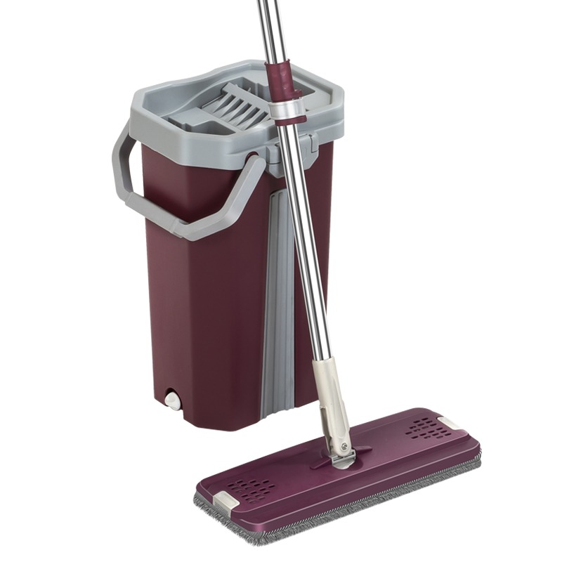 mop set mop and bucket set flat mop bucket for floor cleaning