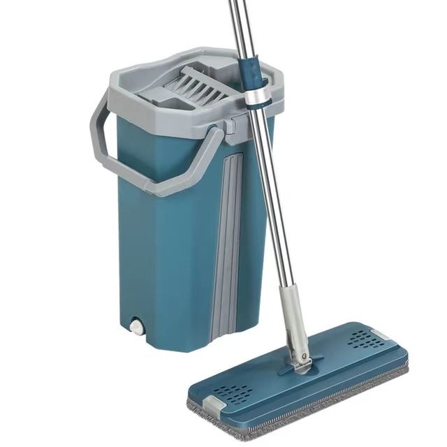 floor cleaner and flat wash mop bucket